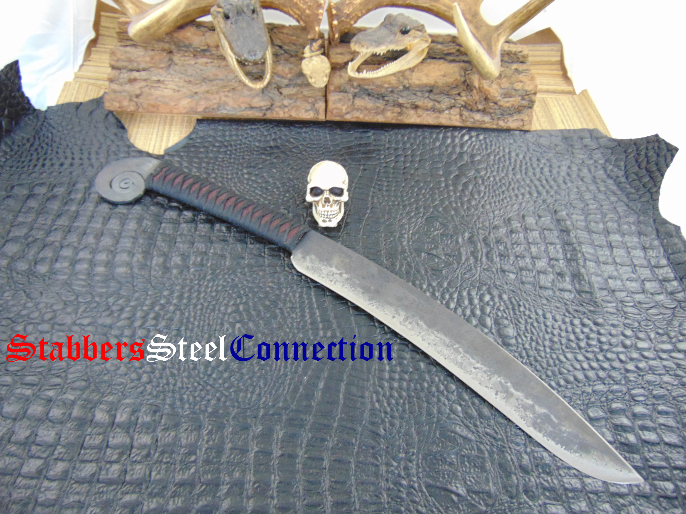 Unmarked Hand Forged Beast of a Sword *SOLD*