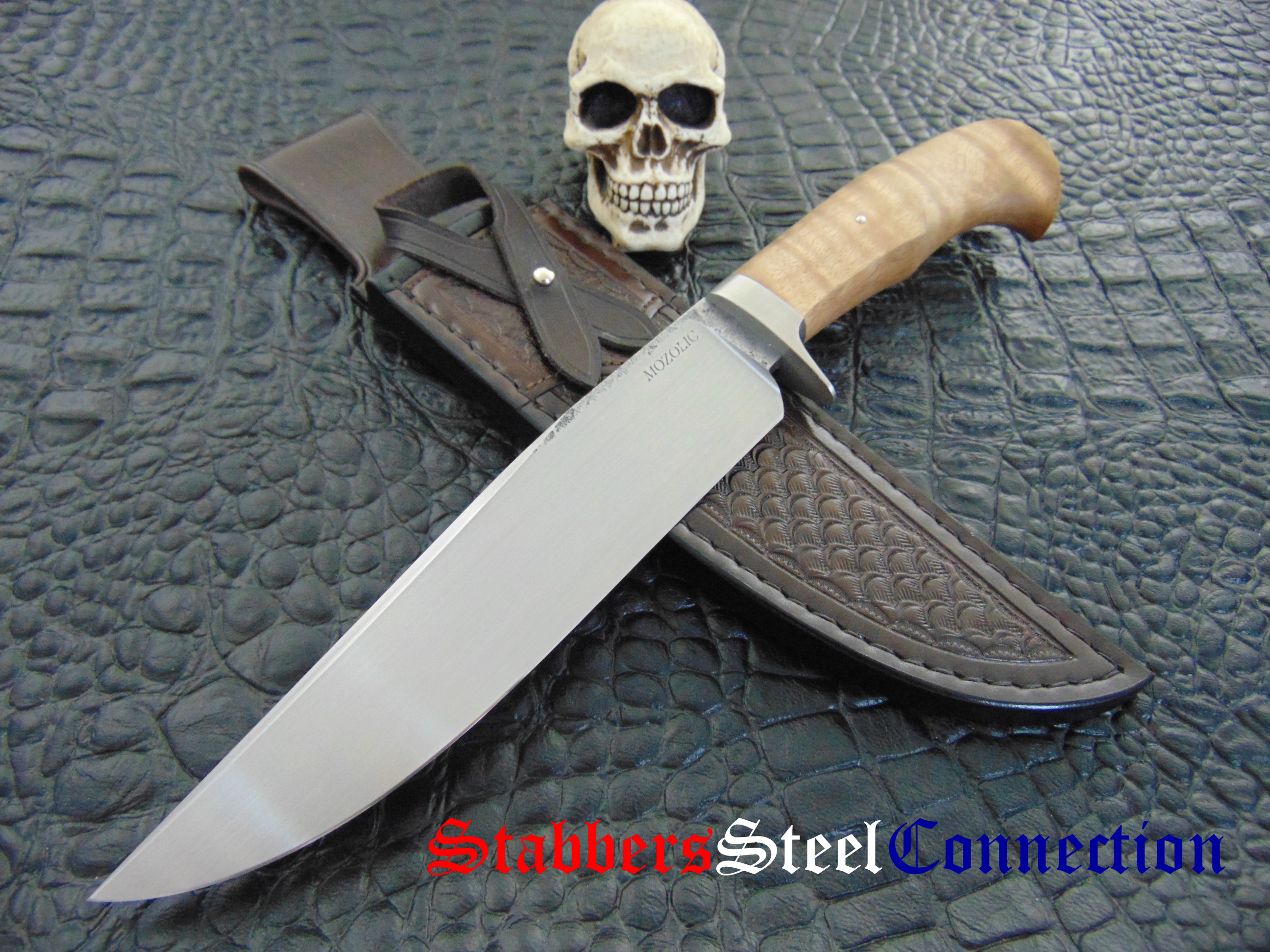 Milan Mozolic Custom Fighter / Camp Knife*SOLD*