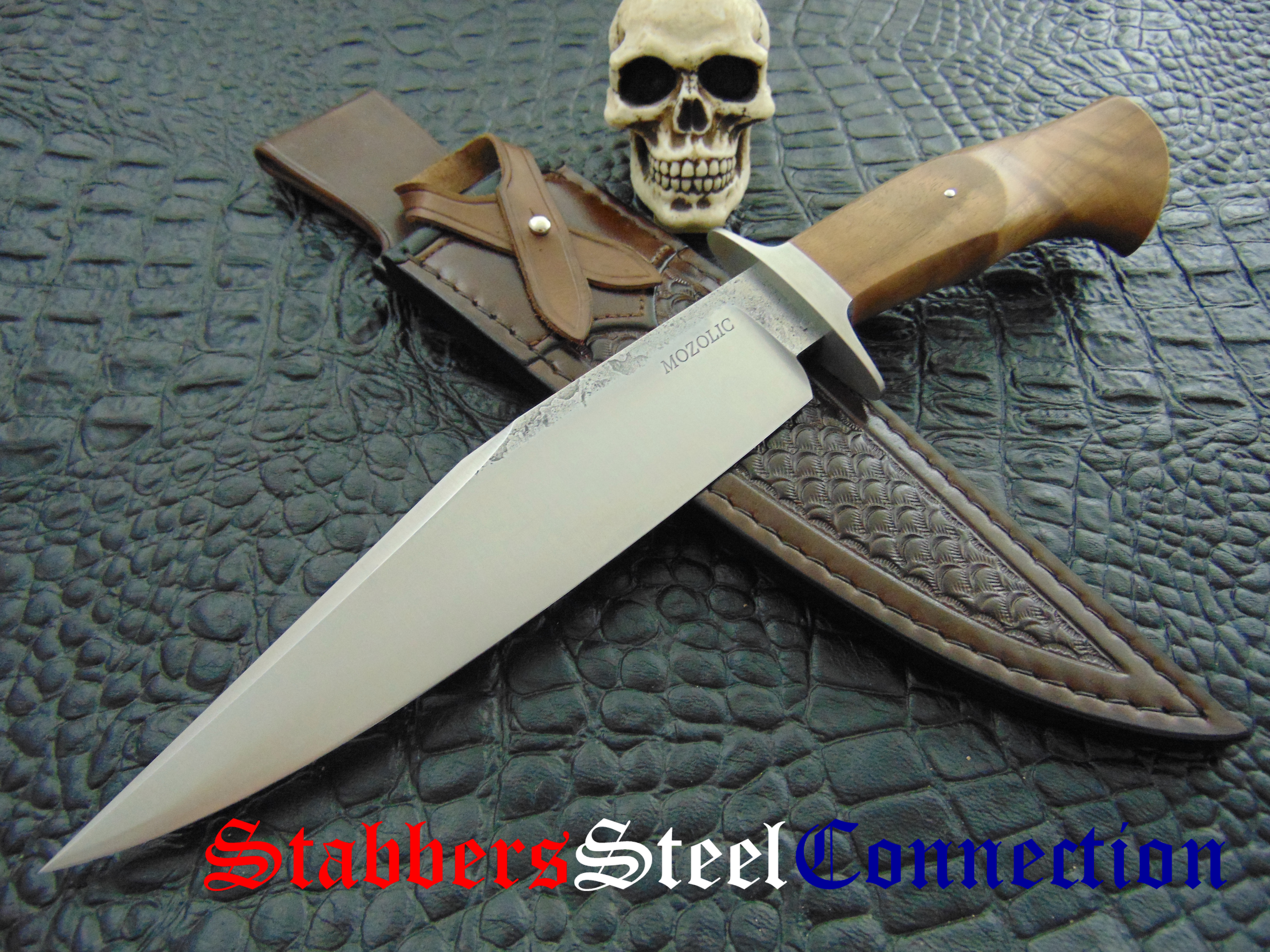 Milan Mozolic Custom Fighter / Bowie Knife*SOLD*