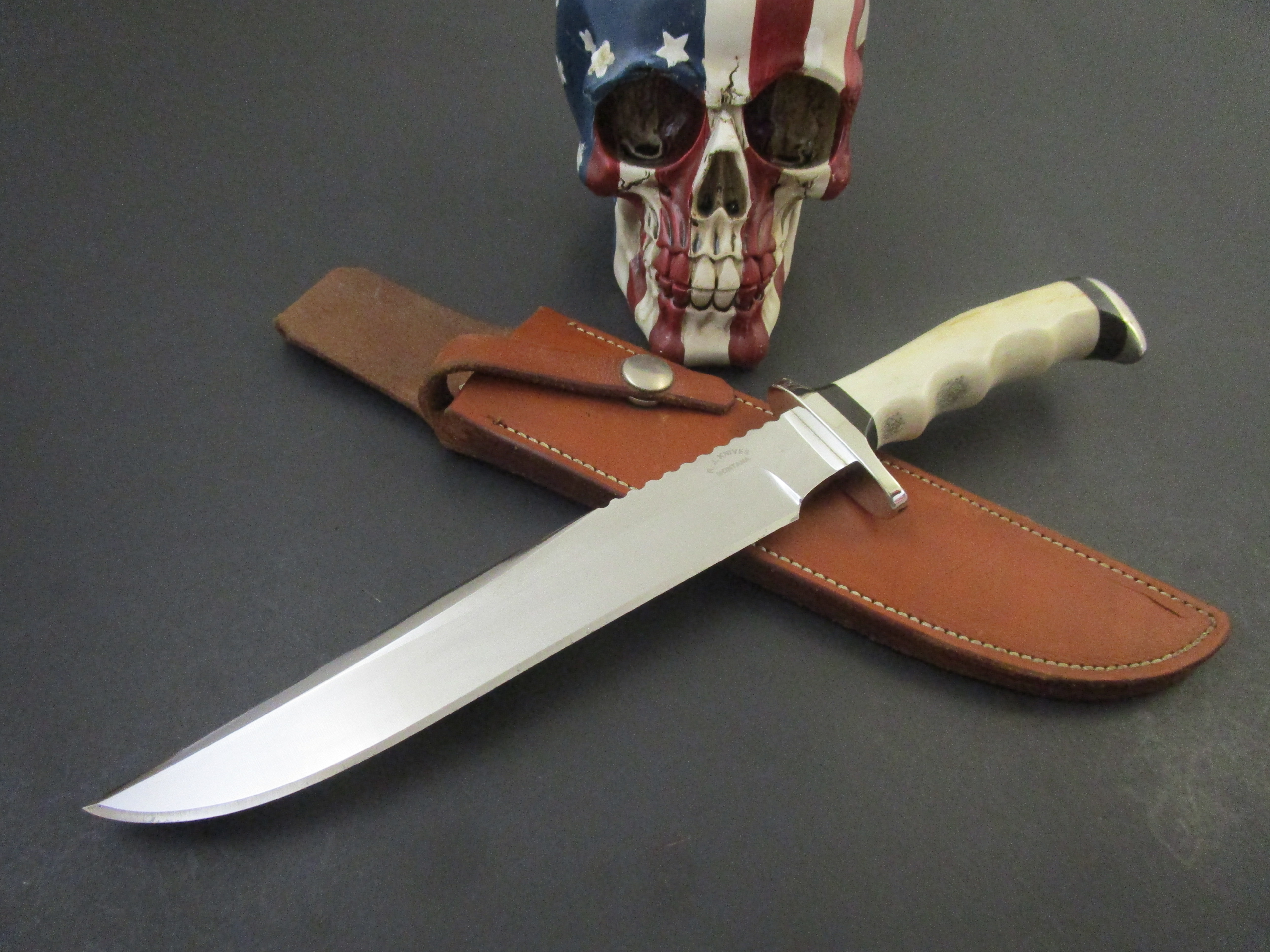 Bob Jolly Knives Stag Fighter / Bowie*SOLD*