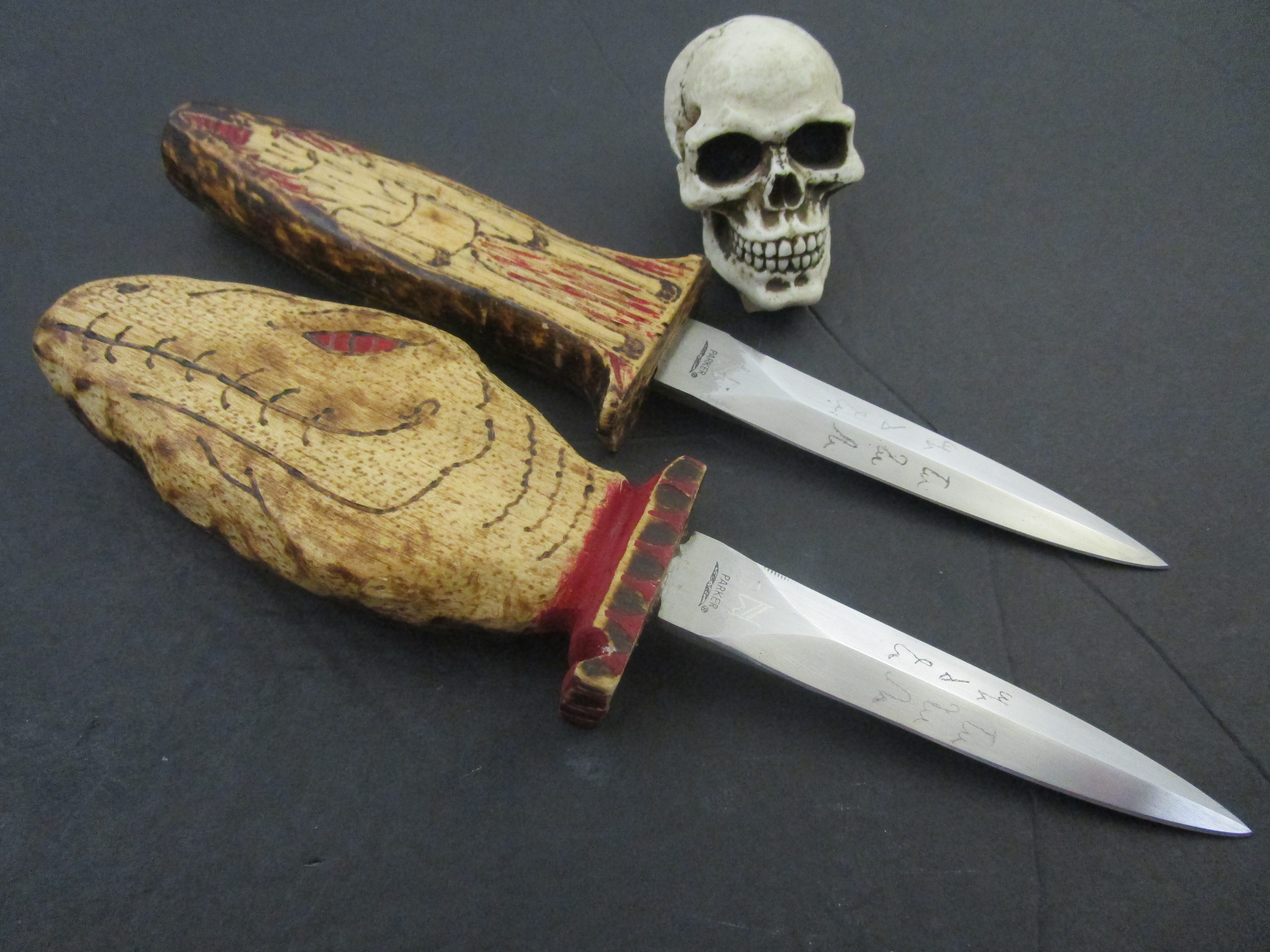 Parker Brothers 2 Customised Daggers