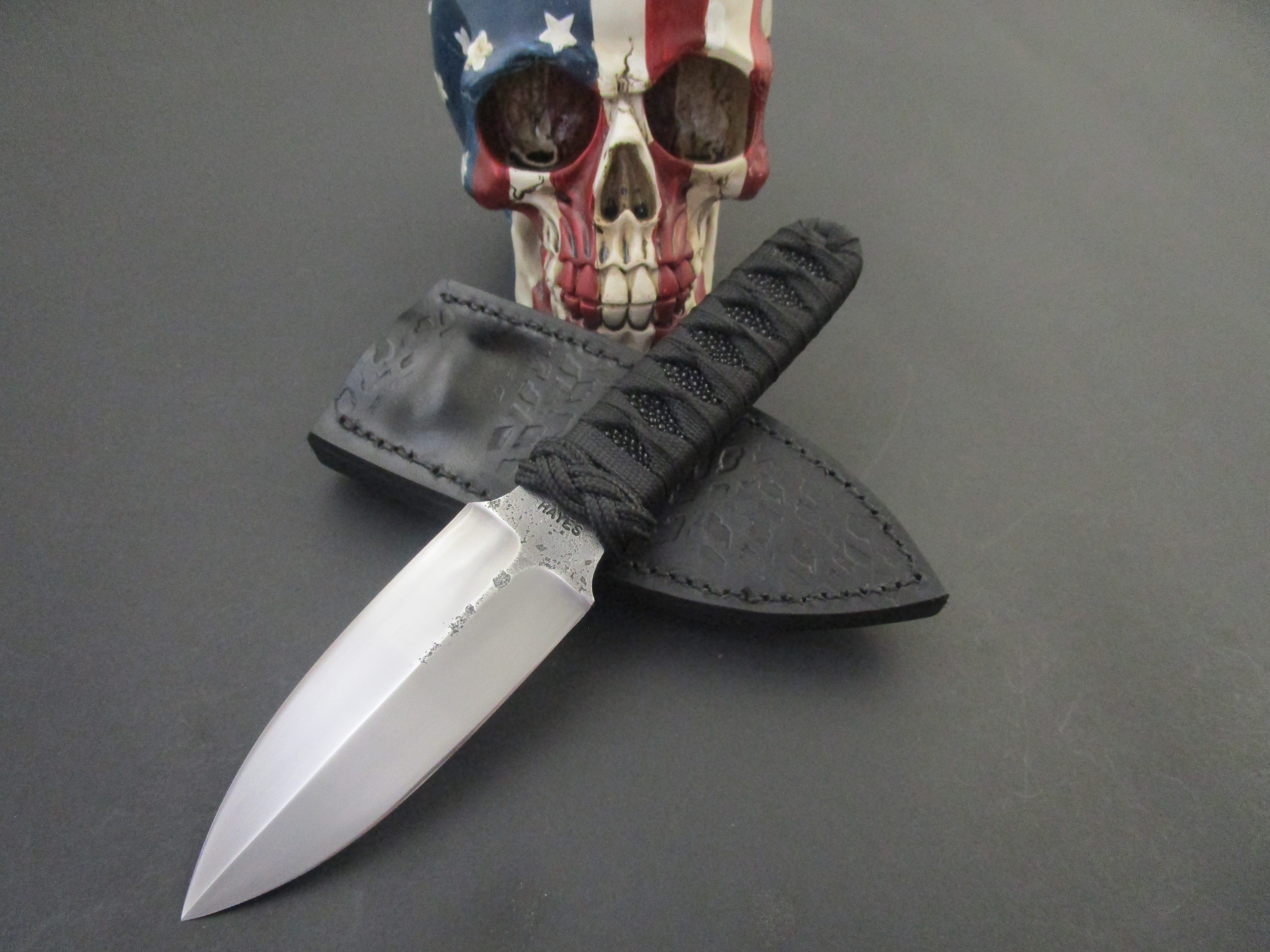 Wally Hayes MS Hand Forged Boot Dagger*SOLD*